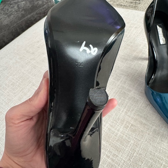 Blue Ombré Guess CARRIE Stilettos 7M - Picture 3 of 4